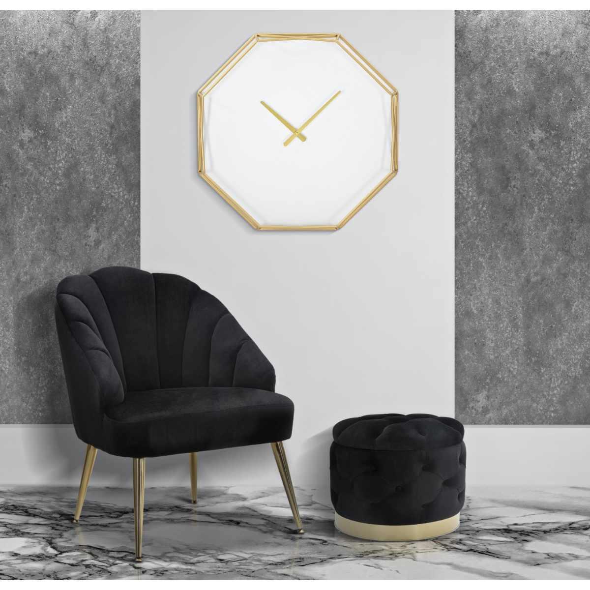 Orologio Muro Goldy Octagonal cm.56x6,5x56 |Mauro Ferretti