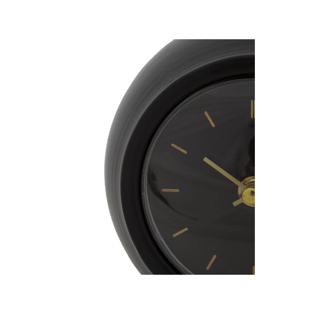 Orologio Tavolo Ball Nero cm.16x13x19 |Mauro Ferretti