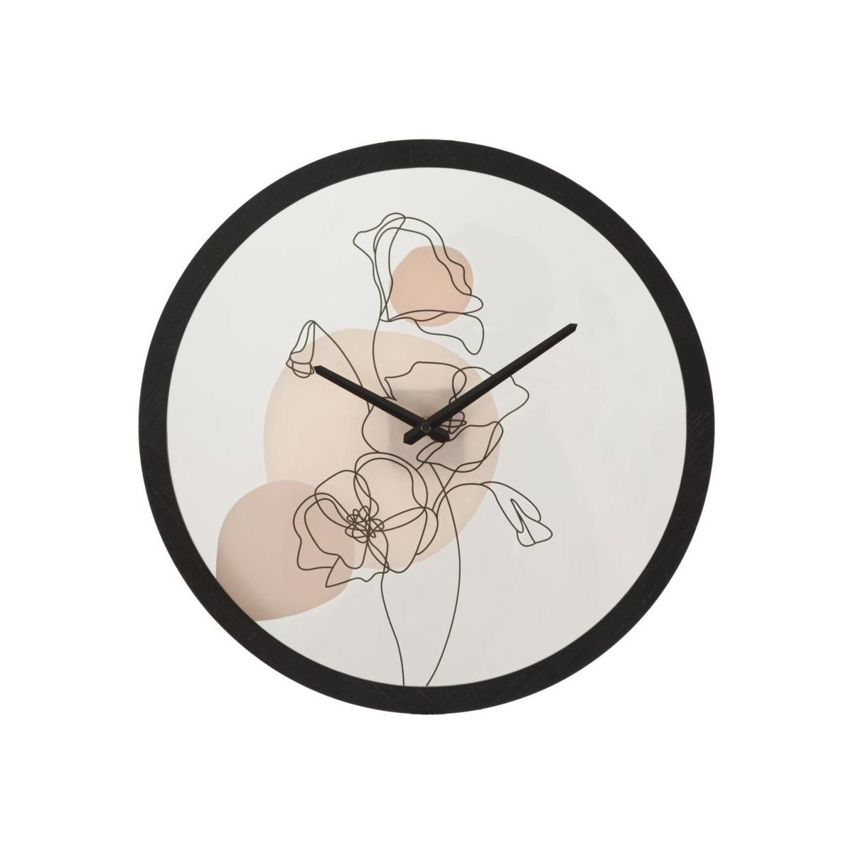 Orologio Muro Flower Mod.B cm.Ø40x3,5 |Mauro Ferretti