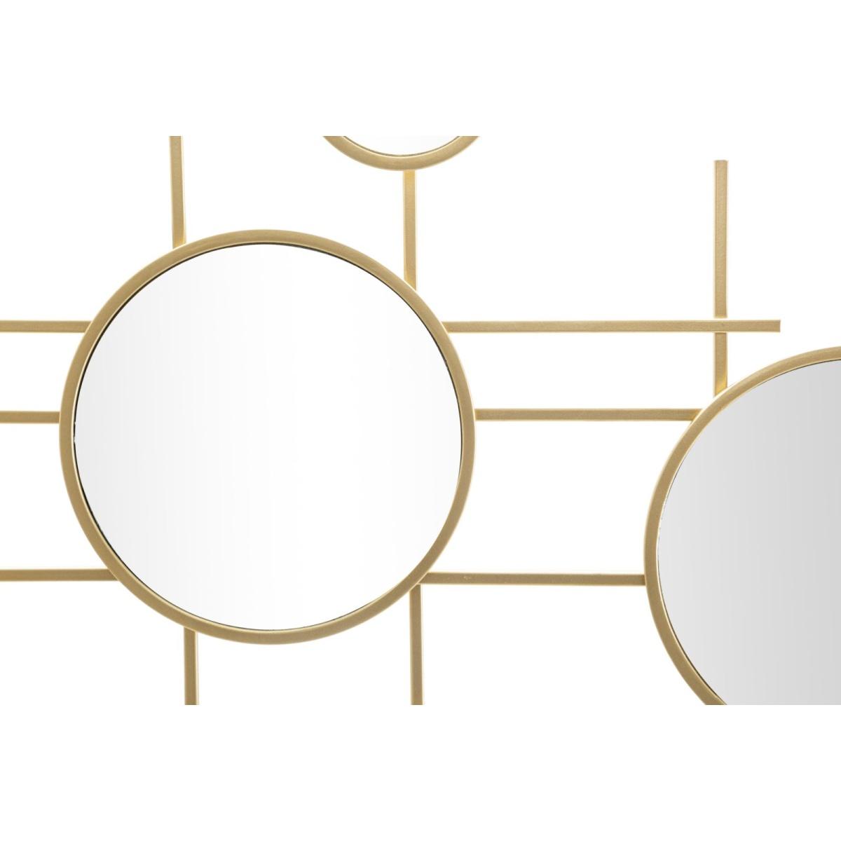 Specchio Gloxy cm.117x4,5x61 Misura Specchio cm.Ø18-13-8 |Mauro Ferretti