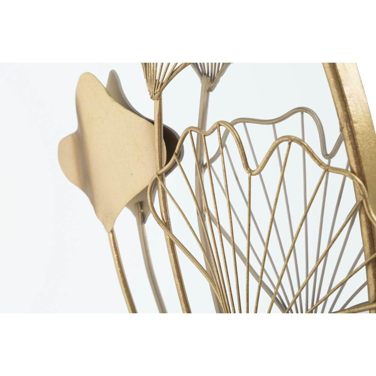 Specchio With Flower Cm 75x3,5x72 |Mauro Ferretti