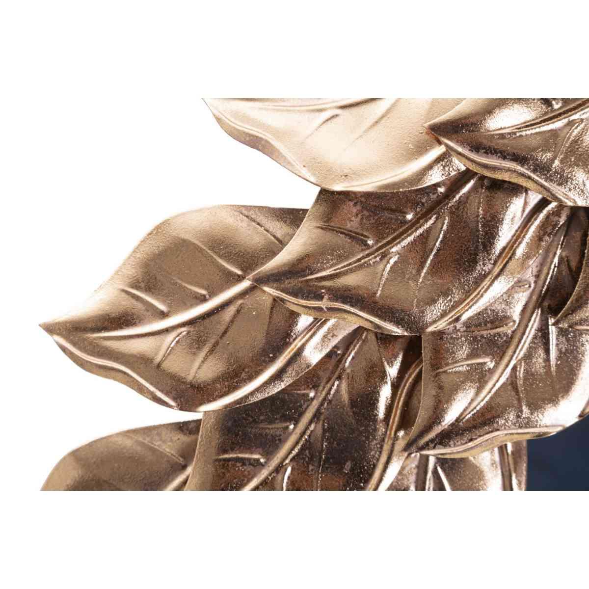 Specchio Da Muro Glam Petal Rame cm.Ø73x5 |Mauro Ferretti