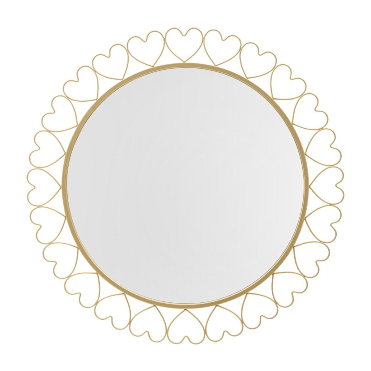 Specchio Hearts cm.Ø80x2,5 |Mauro Ferretti
