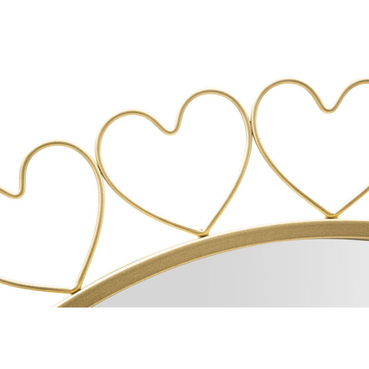 Specchio Hearts cm.Ø80x2,5 |Mauro Ferretti