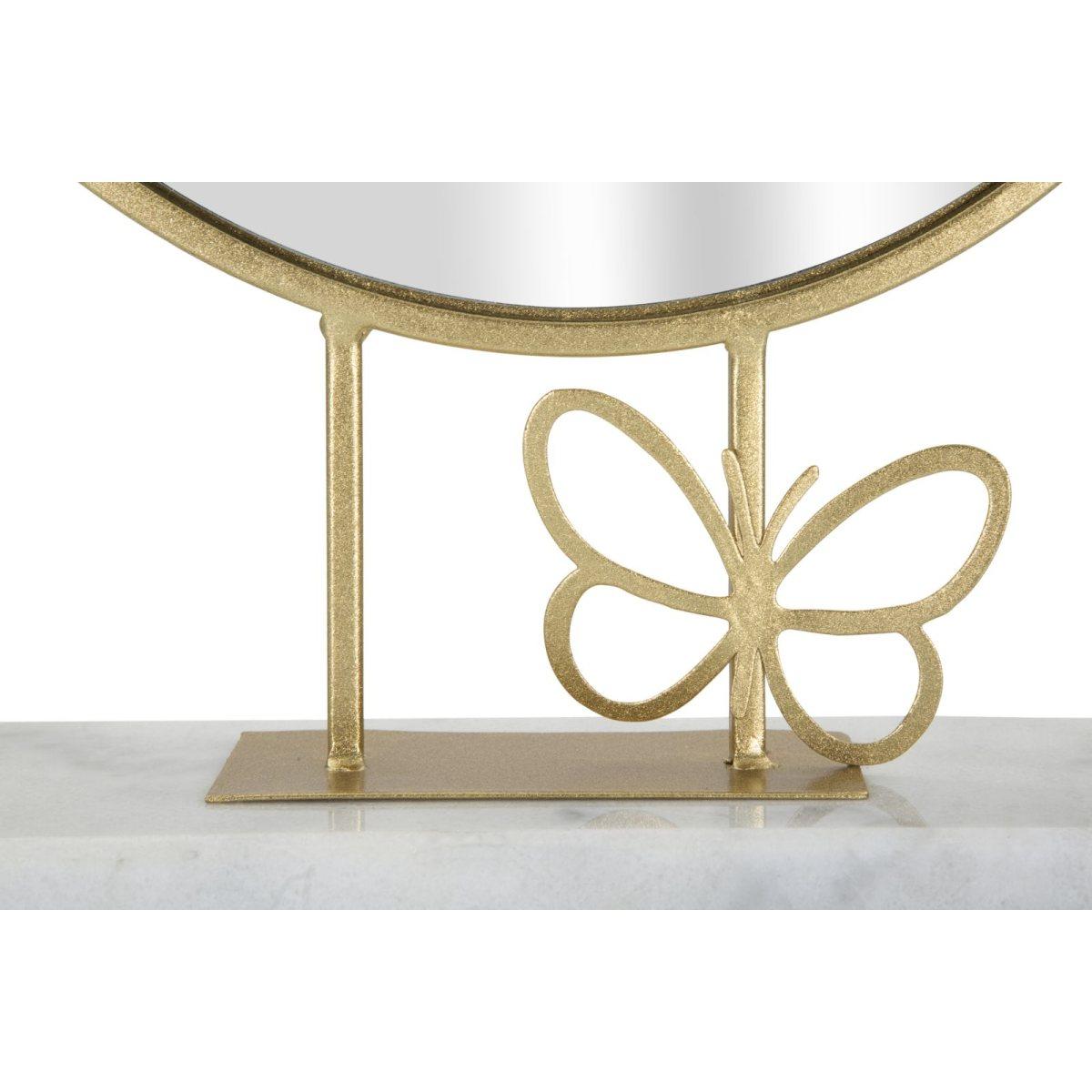 Specchio Da Appoggio Butterfly cm.30x9x39,5 |Mauro Ferretti