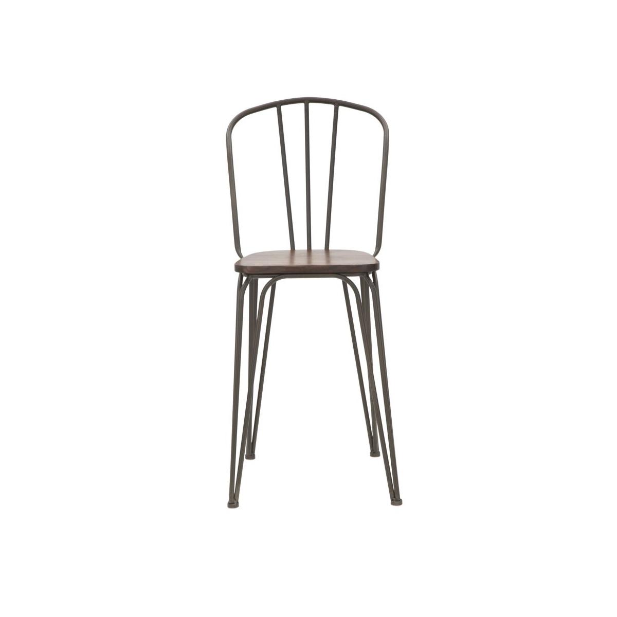 Sedia Bar Harlem 54x45x102 Set 2Pz Altezza Seduta cm.61 |Mauro Ferretti