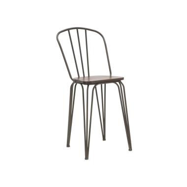 Sedia Bar Harlem 54x45x102 Set 2Pz Altezza Seduta cm.61 |Mauro Ferretti