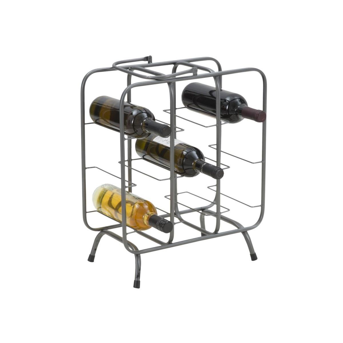 Porta Bottiglie Rack Quadrato 9 Posti cm.40x23x47,5 |Mauro Ferretti