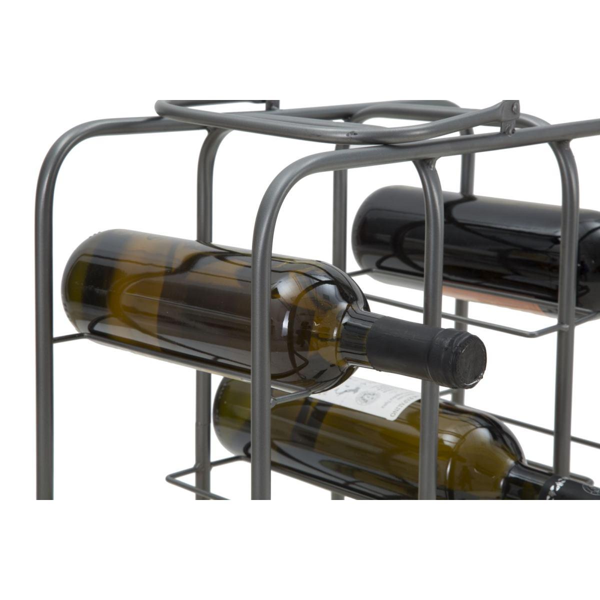 Porta Bottiglie Rack Quadrato 9 Posti cm.40x23x47,5 |Mauro Ferretti