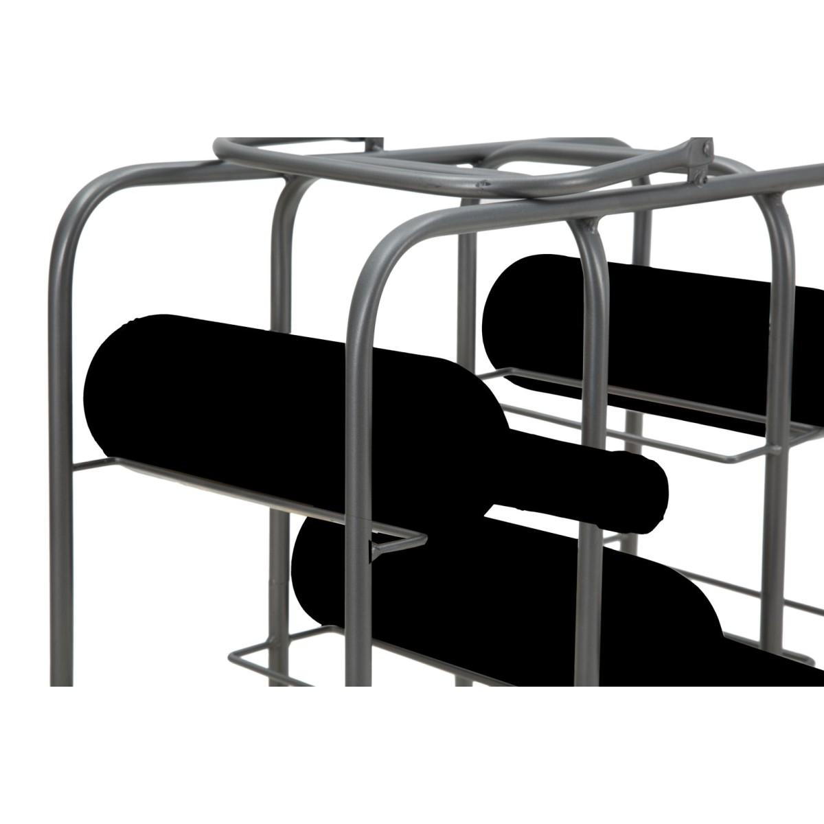 Porta Bottiglie Rack Quadrato 9 Posti cm.40x23x47,5 |Mauro Ferretti