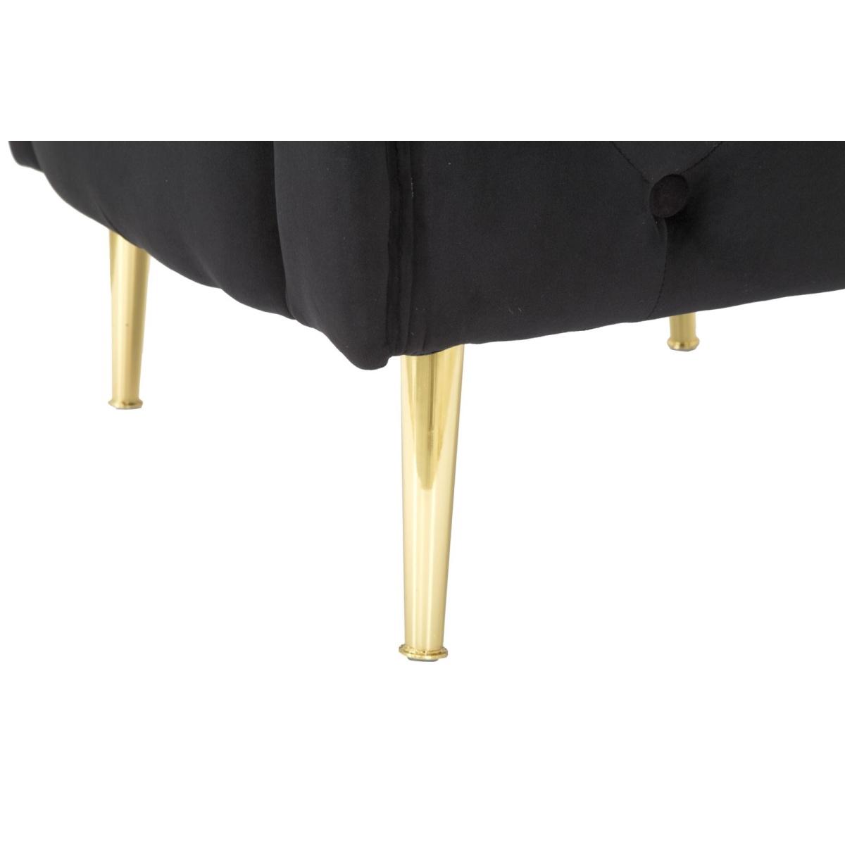 Poltrona Bucarest Nero cm.76x74x71 |Mauro Ferretti