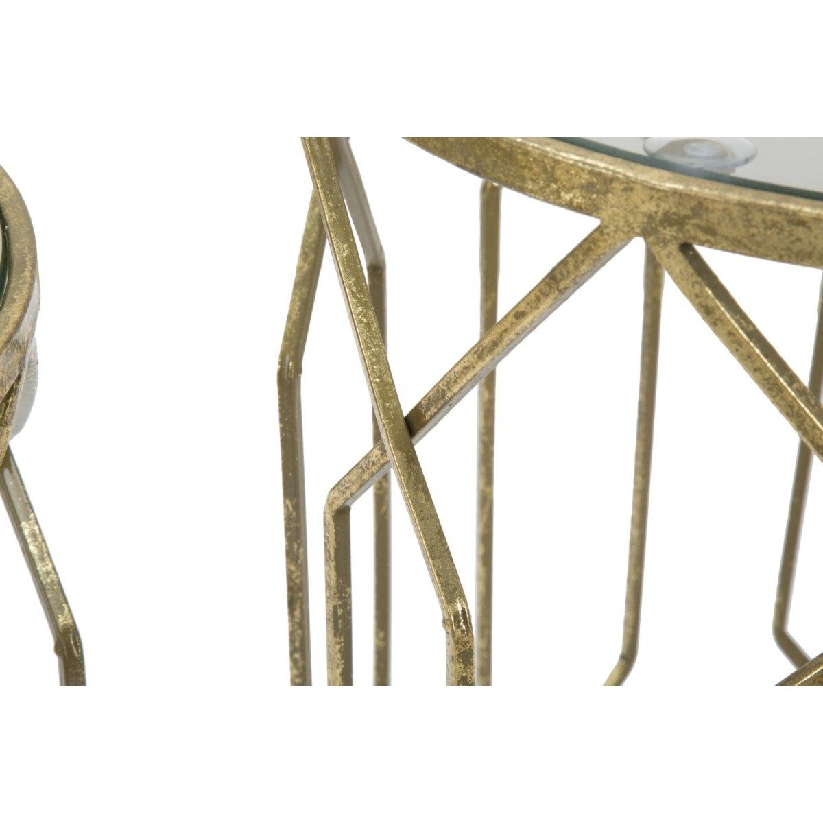 Tavolinetti Tunisi Coppia cm.Ø42x53-38x47 |Mauro Ferretti