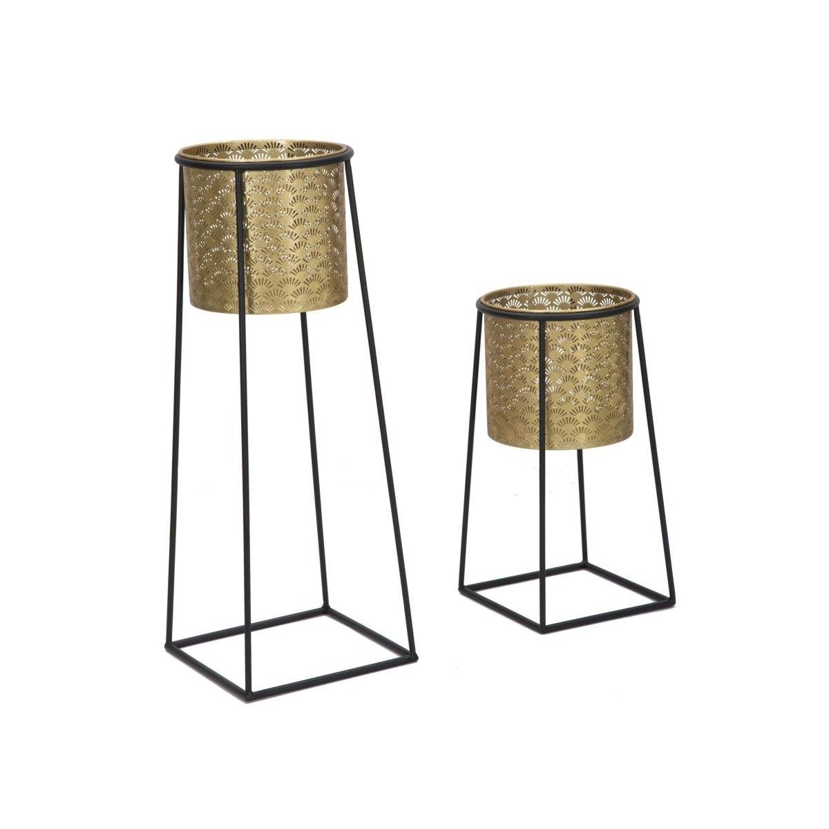 Porta Vasi Coppia Cup cm.Ø26x70-23x45 |Mauro Ferretti