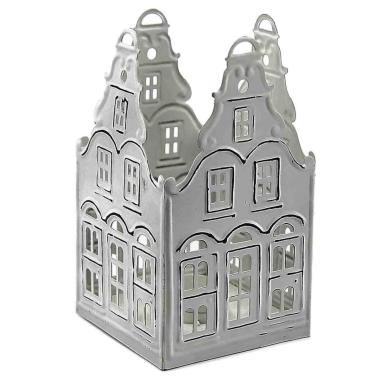 Portacandela Metallo Casa cm.12x12xh21 |Innova