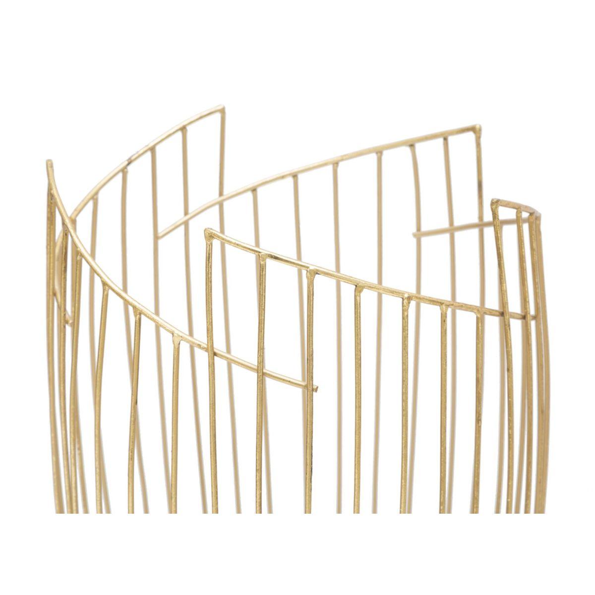 Portaombrelli Fashion Gold Cm Ø 28x69 |Mauro Ferretti