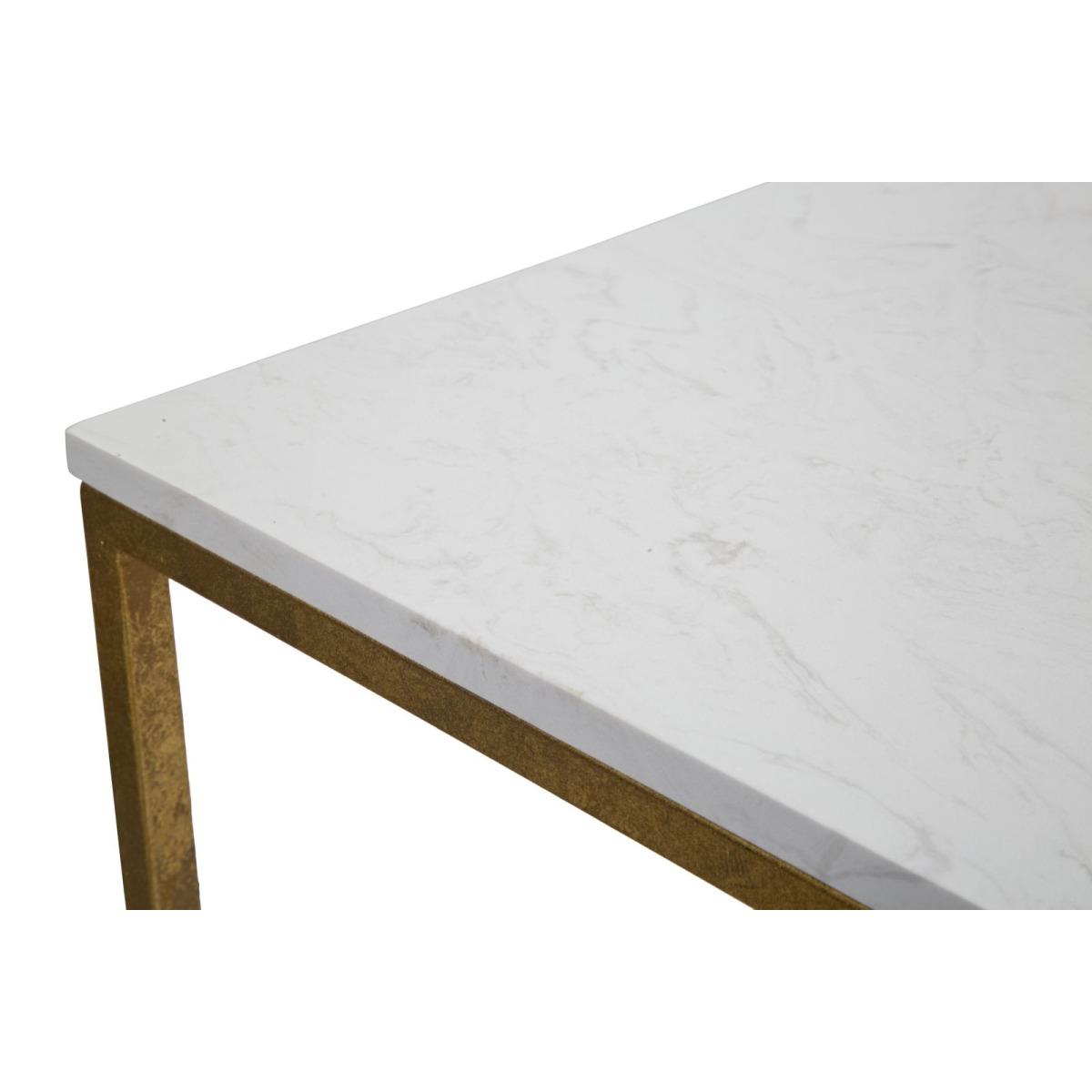 Tavolinetto Double Marble cm.47x47x60 |Mauro Ferretti