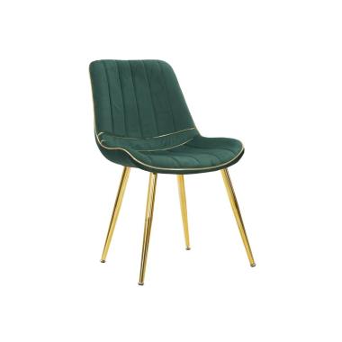 Sedia Paris Verde/Gold Set 2 Pz cm.51x59x79 |Mauro Ferretti