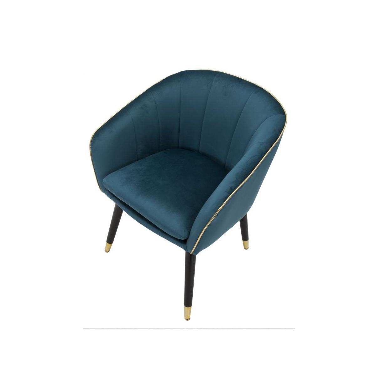 Poltrona Paris Ottanio Gold Cm 62x58x78 |Mauro Ferretti