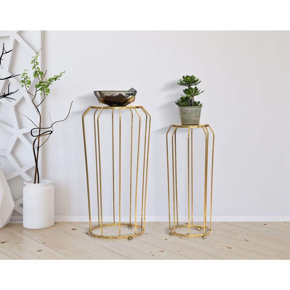 Tavolinetti Thing Coppia cm.Ø38x70-26,8x60 |Mauro Ferretti