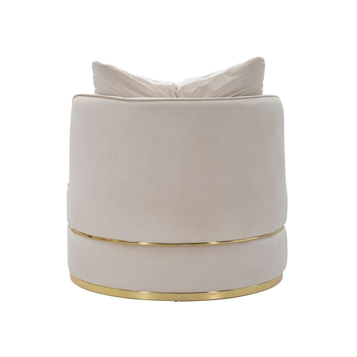 Poltrona paris space crema gold
