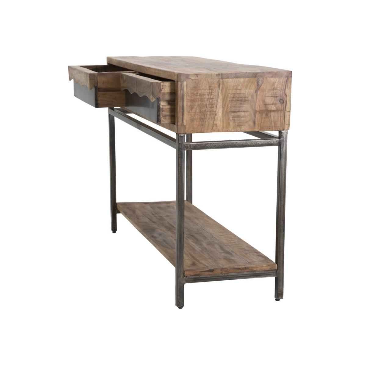 Consolle Yellowstone cm.118x40x80 Legno Di Acacia Nilotica |Mauro Ferretti