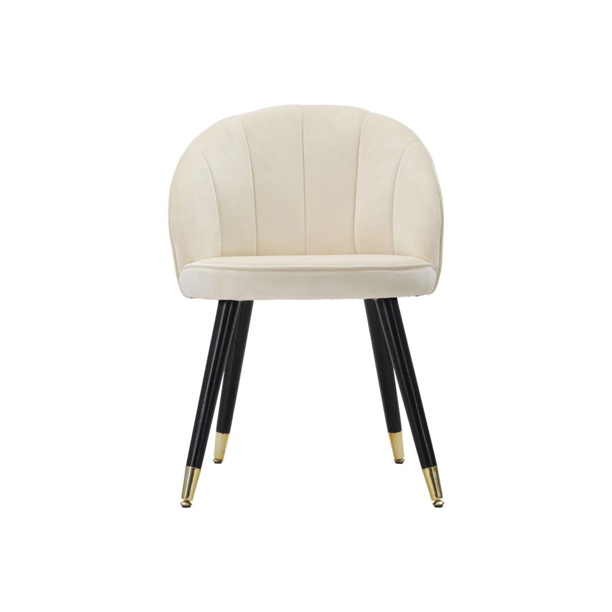 Sedia Loty Crema Cm 57x58x80 |Mauro Ferretti