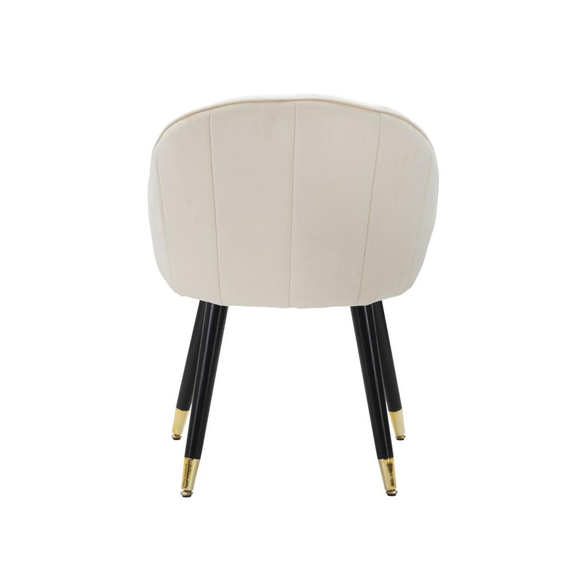 Sedia Loty Crema Cm 57x58x80 |Mauro Ferretti