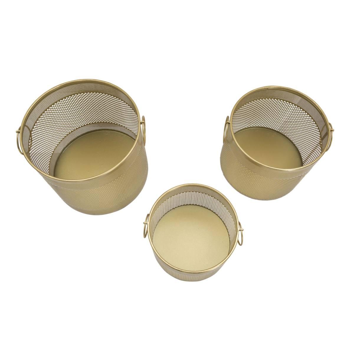 Porta Vasi Cage Tris cm.Ø40x34-35x28-30x22 |Mauro Ferretti