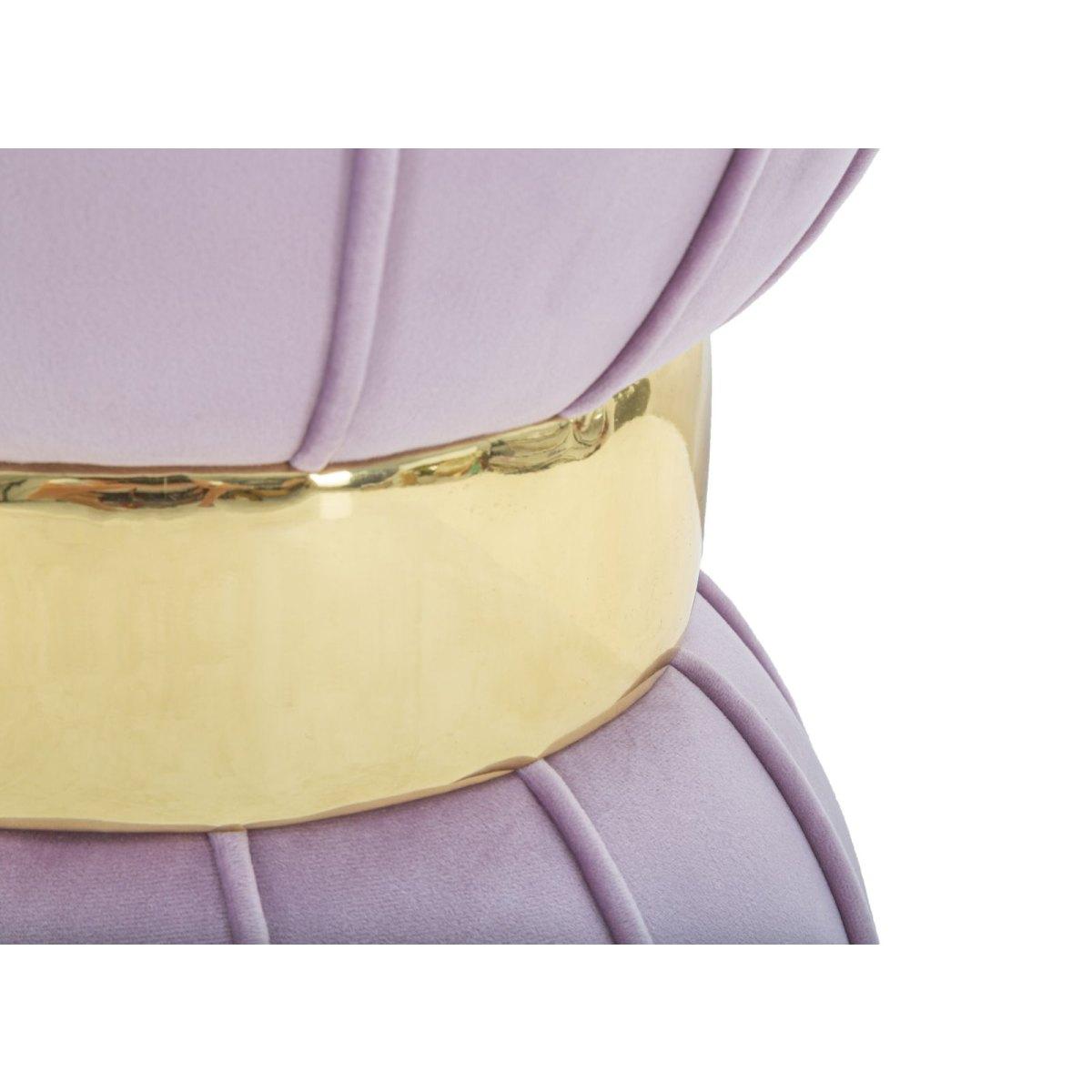 Sgabello Flower Rosa cm.Ø40x44 |Mauro Ferretti