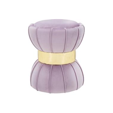 Sgabello Flower Rosa cm.Ø40x44 |Mauro Ferretti