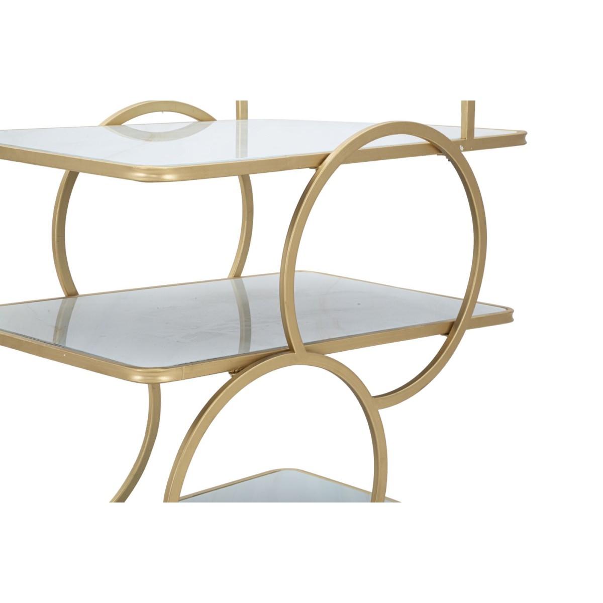 Carrello Marble Glass cm.64x46x79