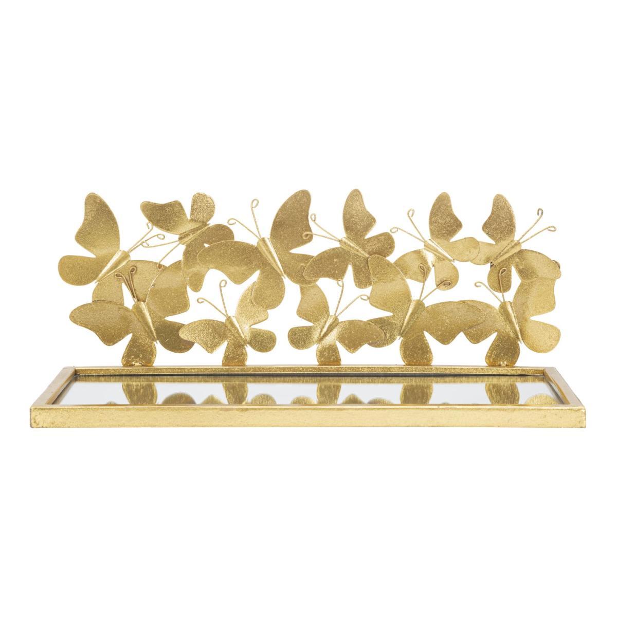 Comodino Mensola Butterflies Coppia cm.43x19,2x16,5