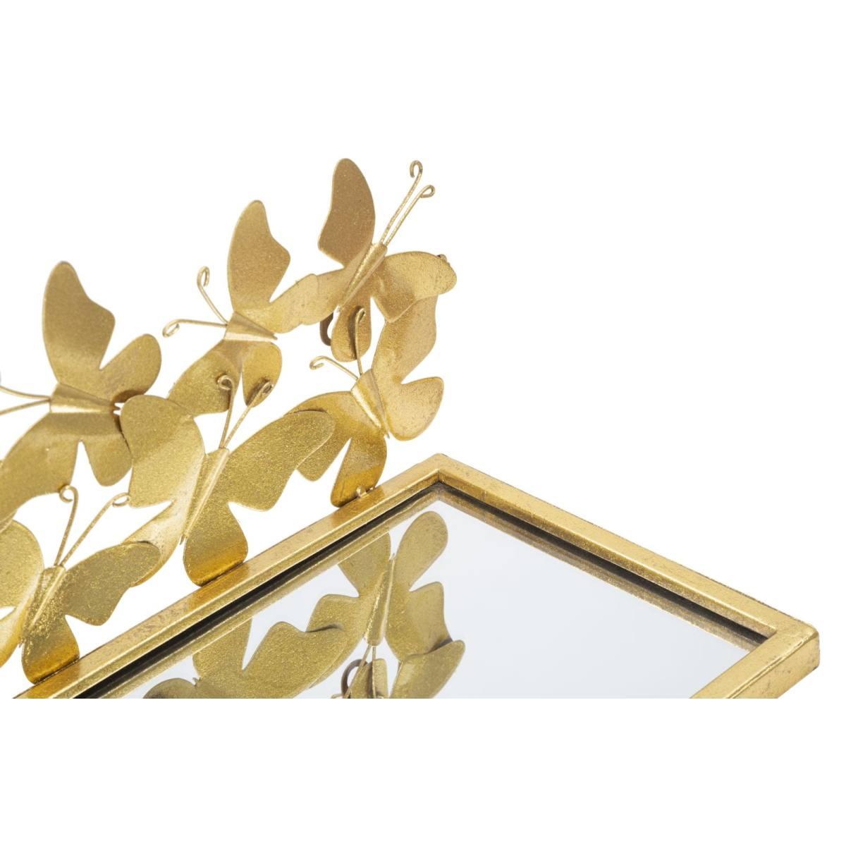 Comodino Mensola Butterflies Coppia cm.43x19,2x16,5
