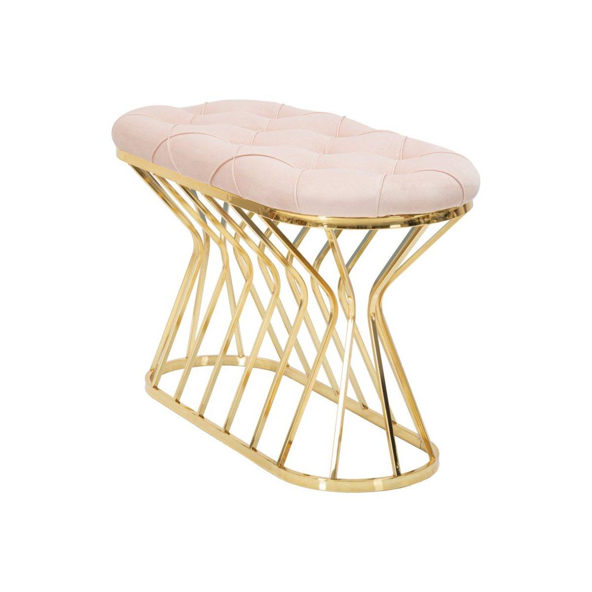 Panca Zig Rosa cm.91x38x52 |Mauro Ferretti