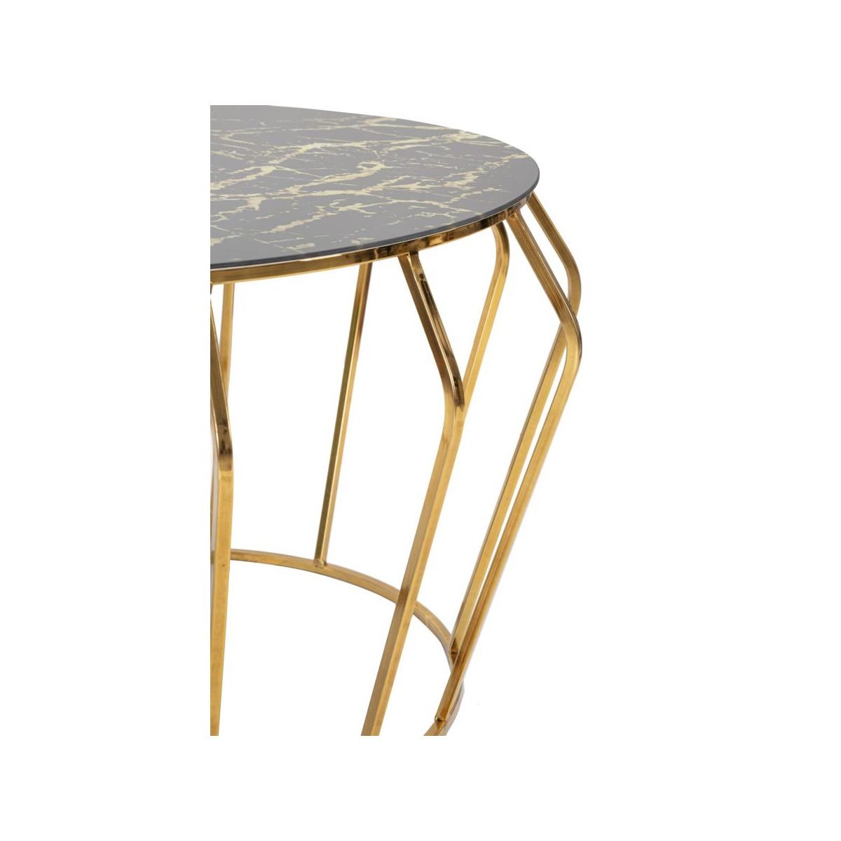 Tavolinetto Da Caffe' Histor cm.Ø78x44,5 |Mauro Ferretti