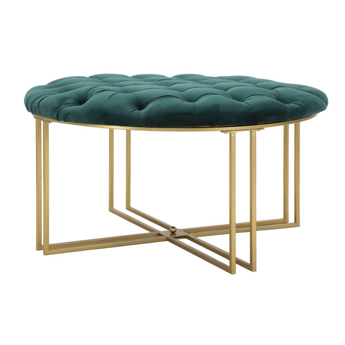 Pouf x Verde cm.Ø90x49 |Mauro Ferretti