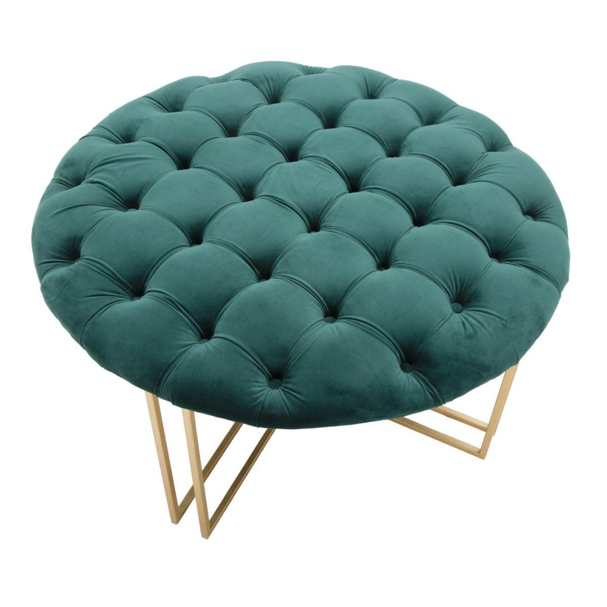 Pouf x Verde cm.Ø90x49 |Mauro Ferretti
