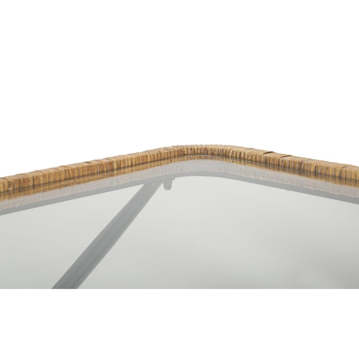 Tavolo Da Caffe' Saint Barth Rett. cm.70x50x45 |Mauro Ferretti