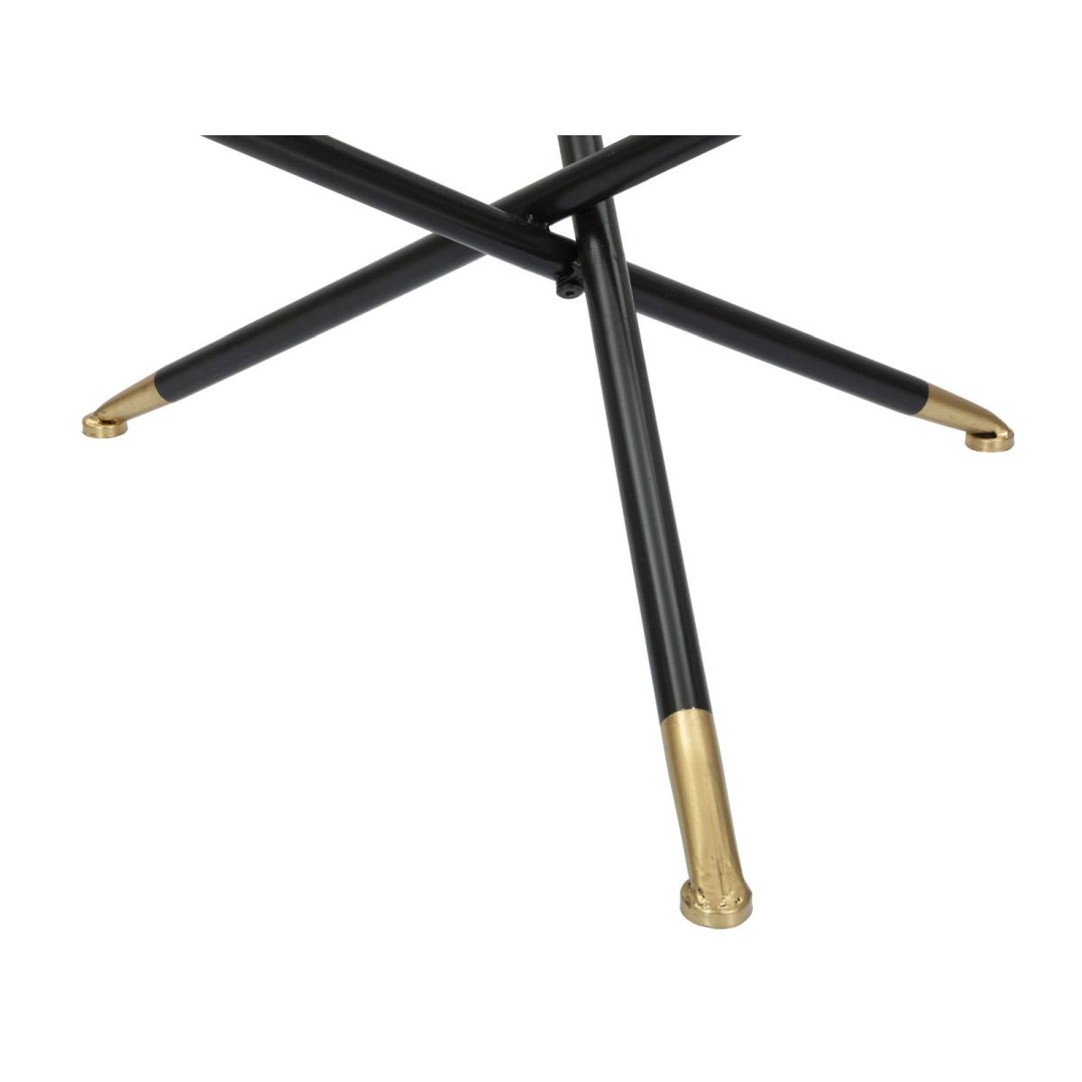 Tavolo Da Caffe' Saint Barth Rotondo cm.Ø80x46,5 |Mauro Ferretti