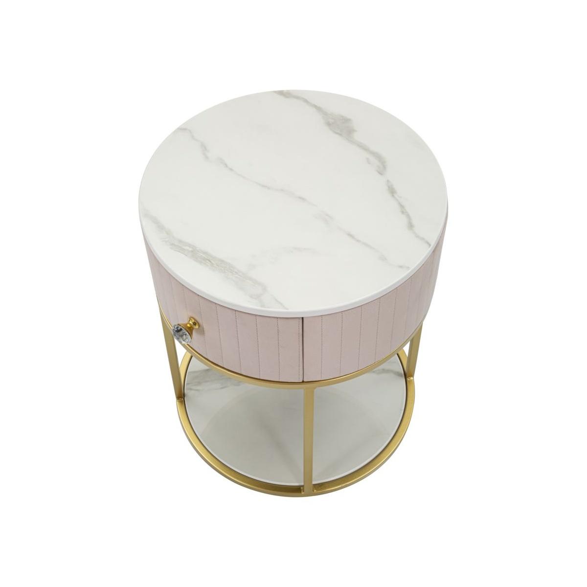 Comodino montpellier rosa