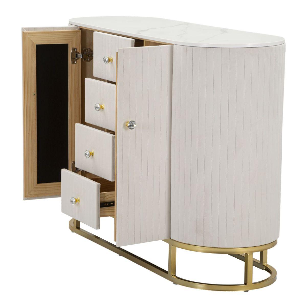 Mobile Montpellier Crema cm.120x40x85