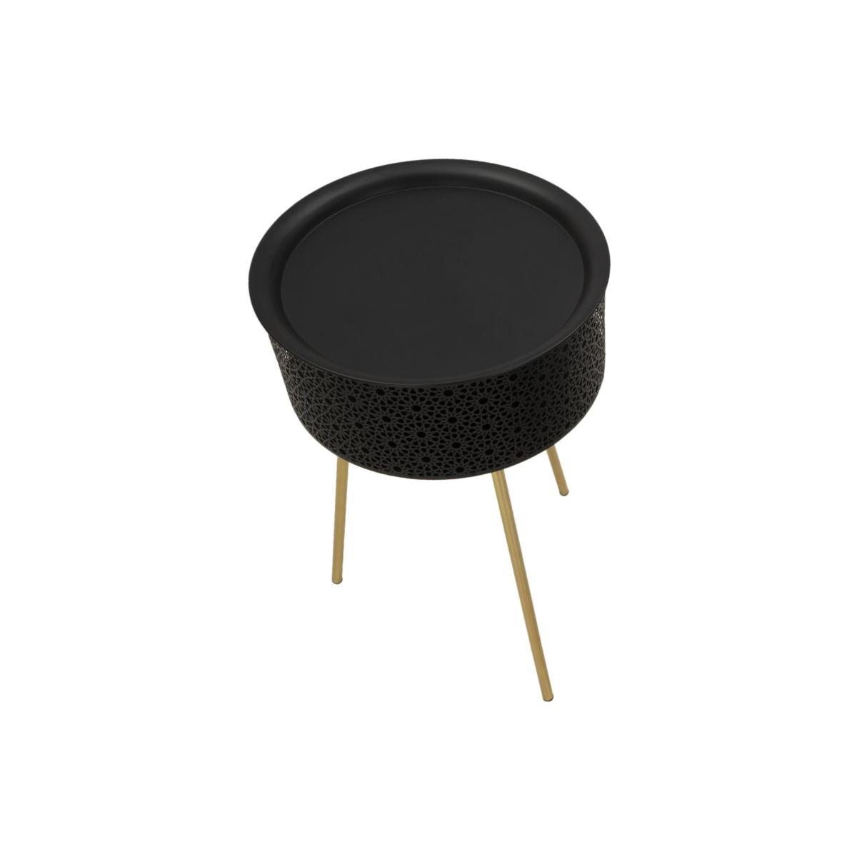 Tavolinetto Blacky cm.Ø40x65 |Mauro Ferretti