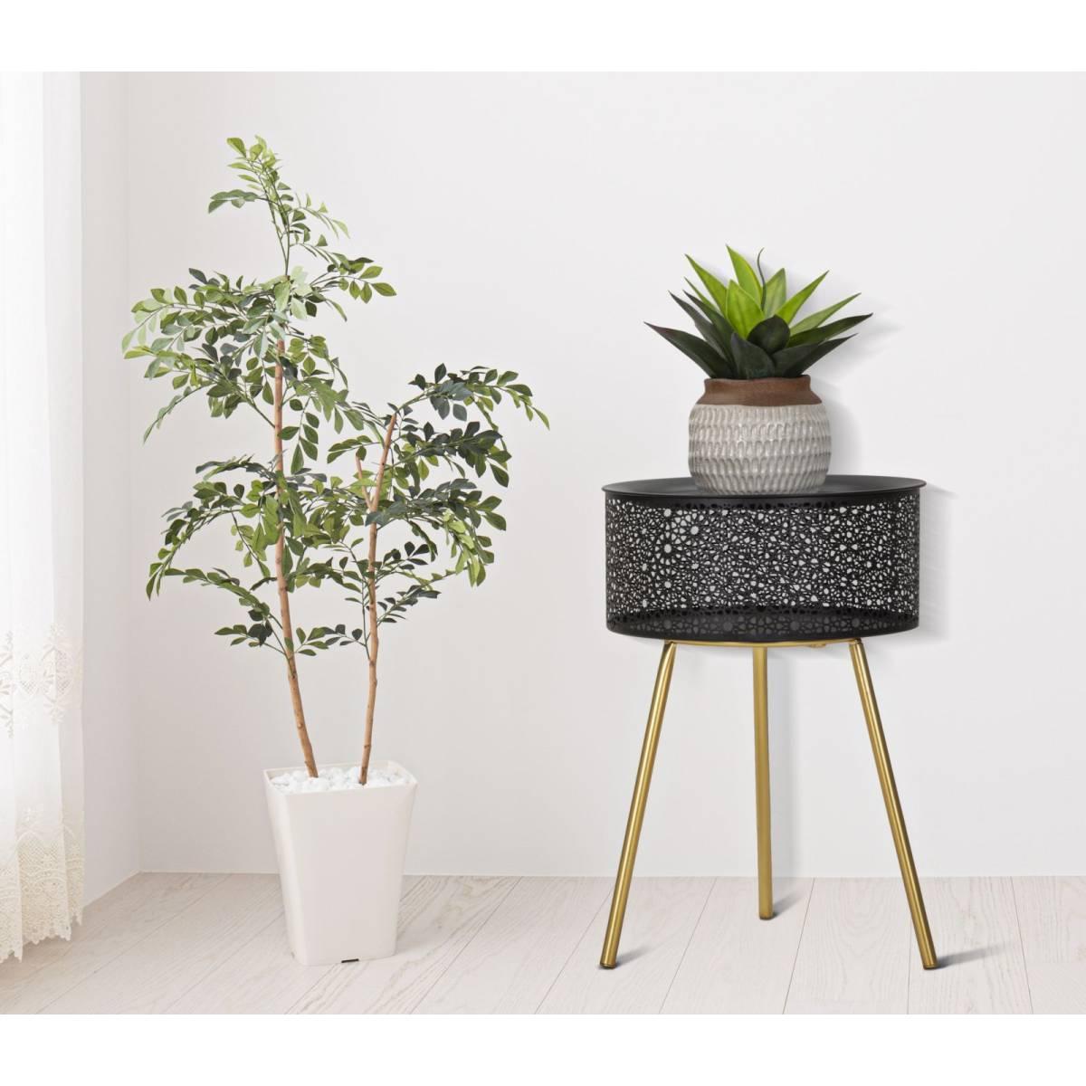 Tavolinetto Blacky cm.Ø35x50 |Mauro Ferretti