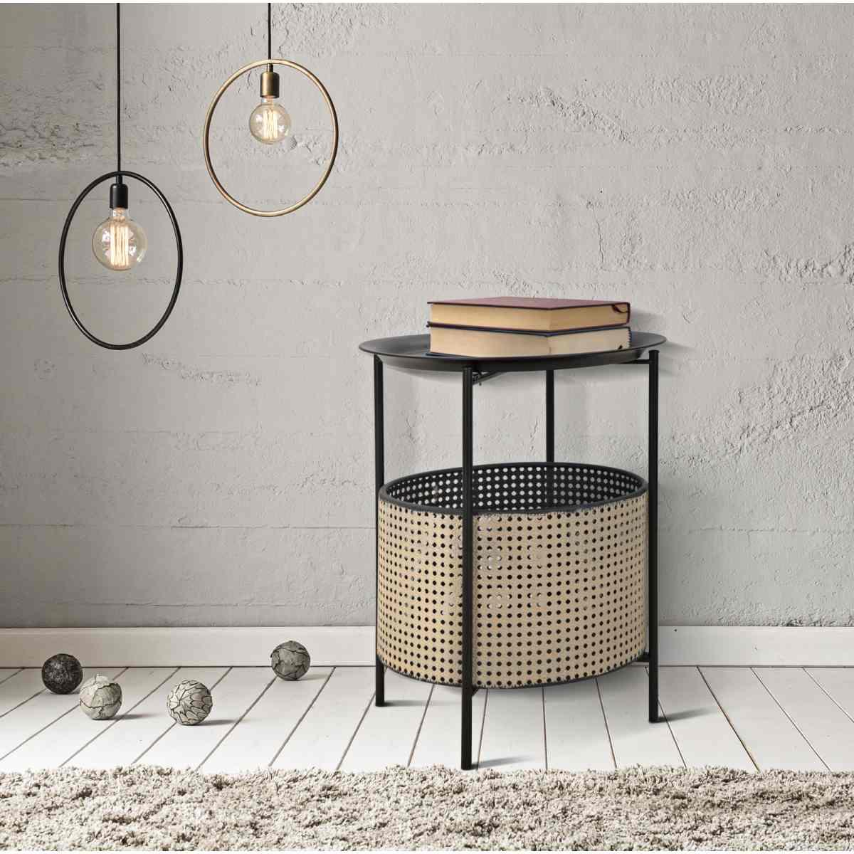 Tavolinetto Osaka cm.Ø40x50 |Mauro Ferretti