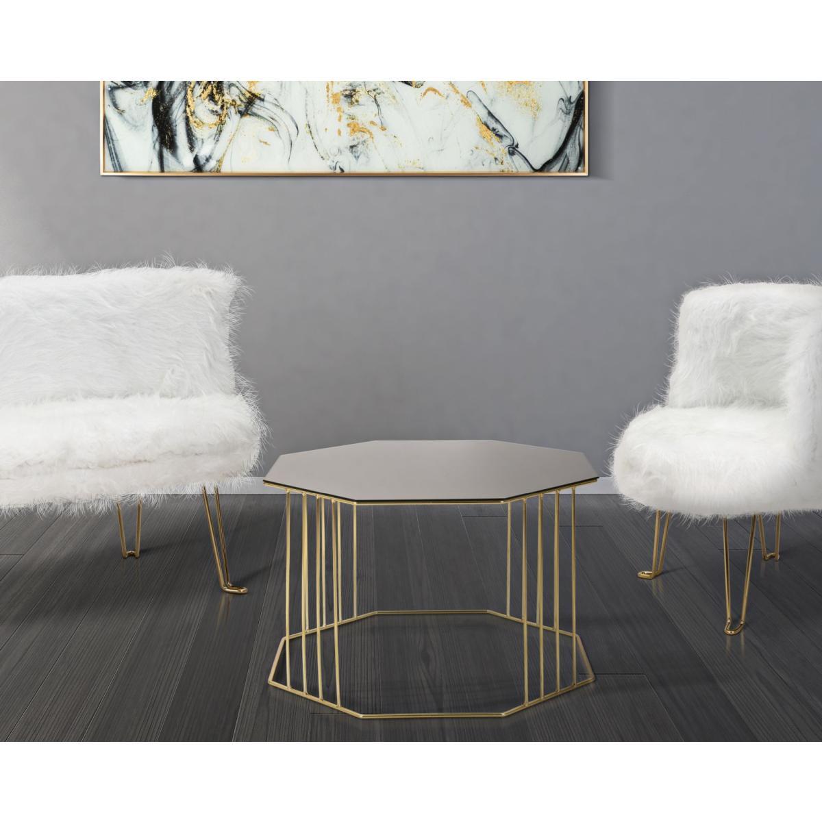 Tavolinetto Da Caffe' Octagon cm.Ø70x45 |Mauro Ferretti