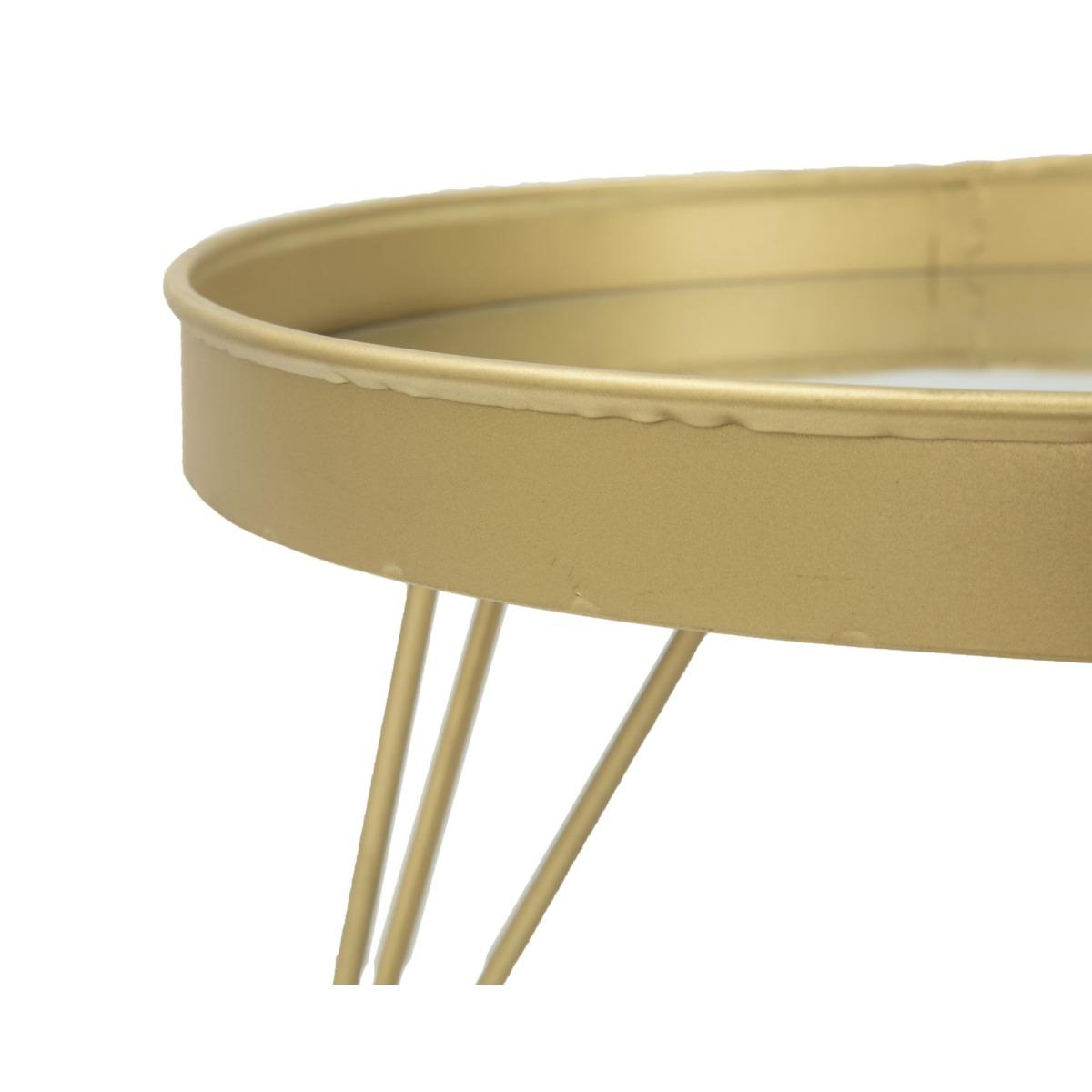 Svuota Tasche Glam Gold/Mirror cm.Ø31x18 |Mauro Ferretti