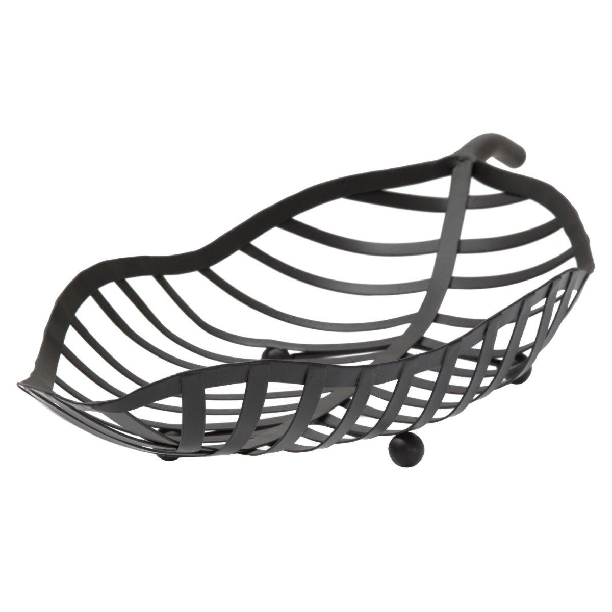 Svuota Tasche Foglia Black Coppia cm.61x25x7,5-55x20x7,5 |Mauro Ferretti