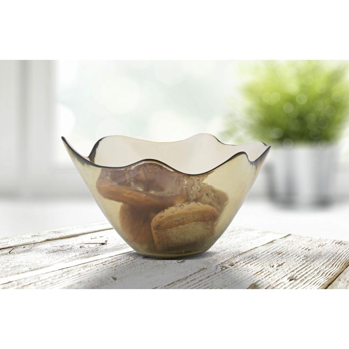 Ciotola Vetro Riciclato cm.Ø30x18 Made In Spain |Mauro Ferretti