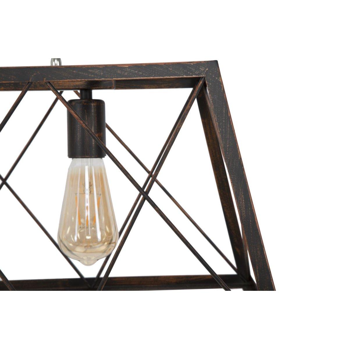 Lampadario Industry cm.78x30x26,5 |Mauro Ferretti