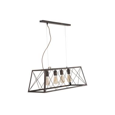 Lampadario Industry cm.78x30x26,5 |Mauro Ferretti